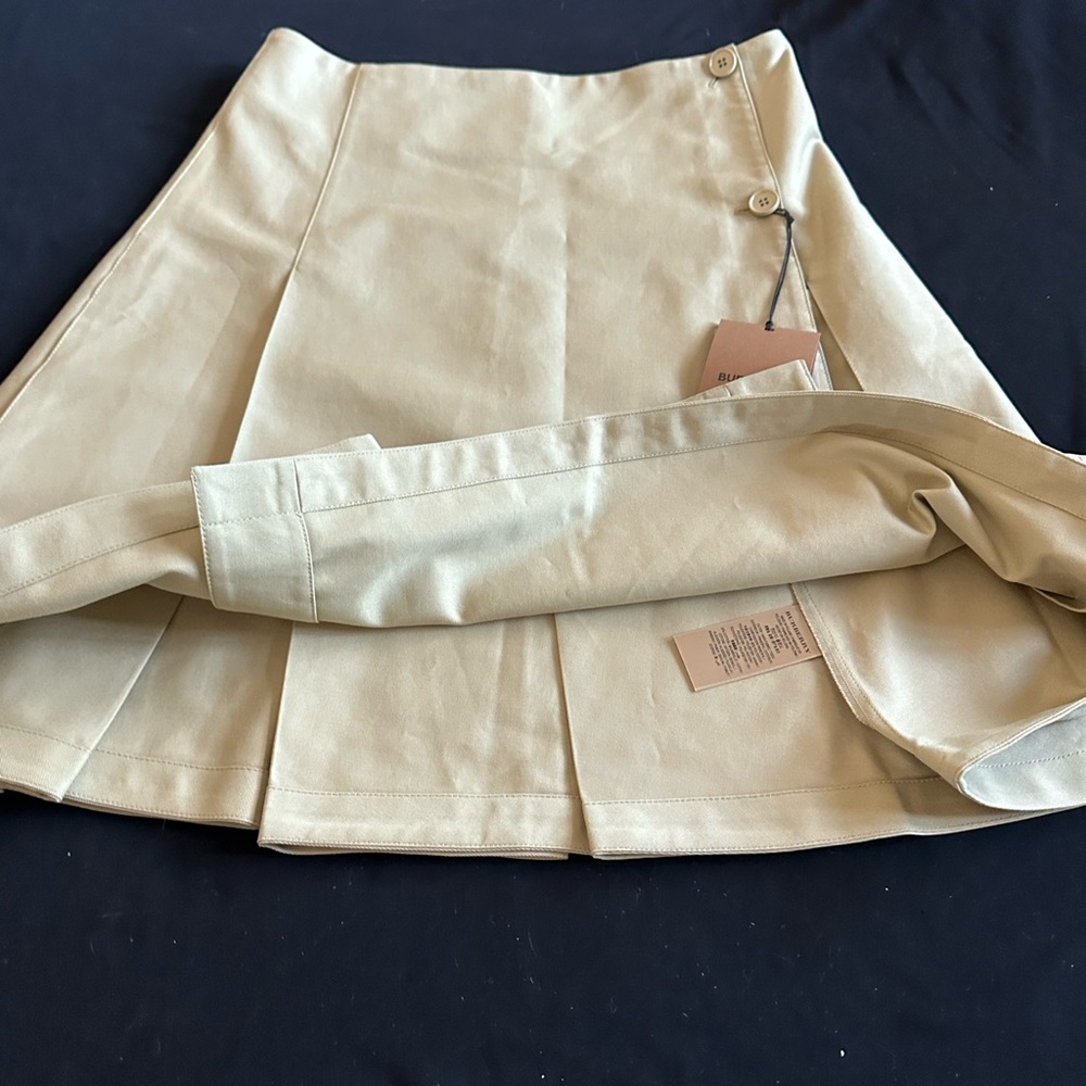 Burberry uniform Light Sage called Hunter green by Burberry A-Line Skirt size 10 - Picture 4 of 16